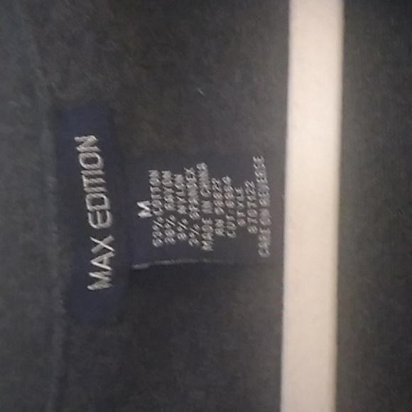 MAX EDITION WOMEN  DARK GRAY CARDIGAN  SIZE M - Picture 3 of 4